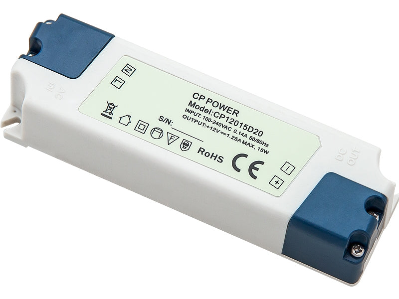 Inbouw adapter / voeding 12V / 1,25A 15W Inbouw adapter / voeding 12V / 1,25A 15W